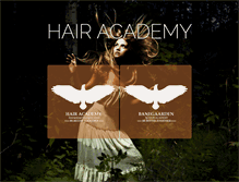 Tablet Screenshot of hairacademy.dk